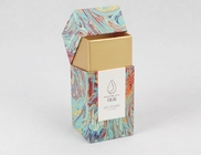 Kosmetische PapierGeschenkbox-flache Falte Soem-ODM für Gesichtscreme