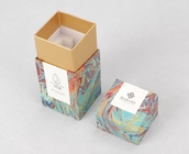 Kosmetische PapierGeschenkbox-flache Falte Soem-ODM für Gesichtscreme