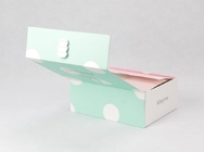 Genehmigte die farbenreiches Buch geformte Geschenkbox-kundenspezifische Hautpflege, die SGS verpackt