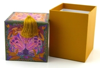 Einzigartige rechteckige Kerzen-Geschenkbox, die wässrige Luxusbeschichtung verpackt