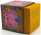 Einzigartige rechteckige Kerzen-Geschenkbox, die wässrige Luxusbeschichtung verpackt