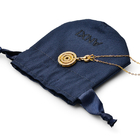 Größe HY der Königsblau-starke Gewebe-Halsketten-Geschenk-Taschen-15x20cm