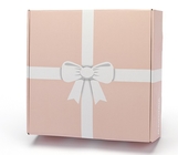 CMYK-Farbverpackender Papierkasten, farbige gewölbte Versandkästen für Kleiderkleid