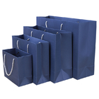 Multifunktionspappeinkaufstasche mit Griffen für Boutiquen-Geschäft