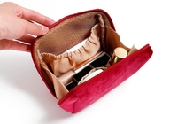 Kleiner kosmetischer Reise-Taschen-Mehrfarbensamt gestickte Kosmetiktasche