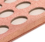 Funkeln leere Papplidschatten-Palette für das kosmetische Verpacken