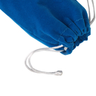 Blue Velvet-Zugschnur-Geschenk-Taschen-Gewebe-Zugschnur-Geschenk-Taschen der hohen Qualität