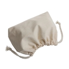 Starkes Gewebe-Zugschnur-Geschenk sackt kundenspezifische Logo Heavy Cotton Canvas Drawstring-Beutel-Gurt-Taschen-Schmuck-Tasche ein