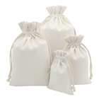 Freundliche kundenspezifische Geschenk-Segeltuch-Baumwolle Mini Large Capicity Drawstring Packaging sackt Gewebe-Zugschnur-Geschenk-Taschen ein