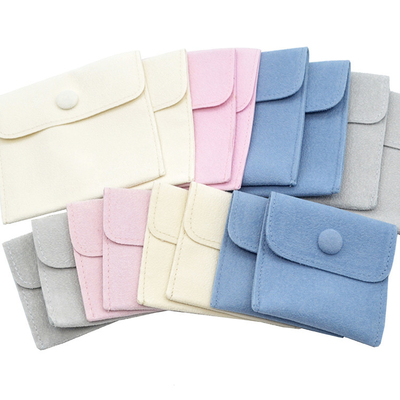 Microfiber-Gewebe-Zugschnur-Geschenk sackt Umschlag-Veloursleder bezaubert das Verpacken ein