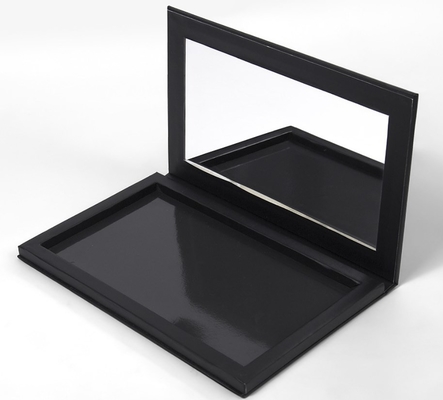 Papplidschatten SGS magnetischer kosmetischer Geschenkbox-2mm, der mit Spiegel verpackt