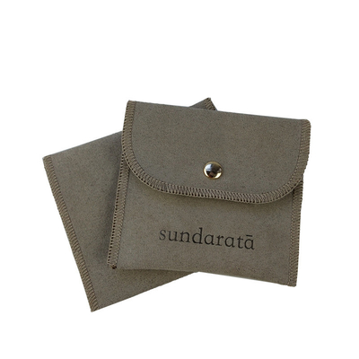 Schmuck-Umschlag-Beutel-Spitzenohrring-Armband-Geschenktasche Microfiber 5x7cm